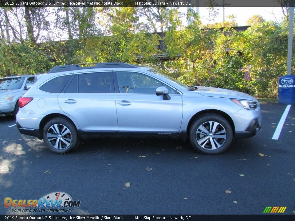 2019 Subaru Outback 2.5i Limited Ice Silver Metallic / Slate Black Photo #5