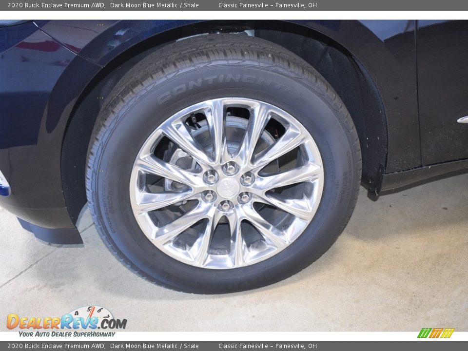 2020 Buick Enclave Premium AWD Dark Moon Blue Metallic / Shale Photo #5