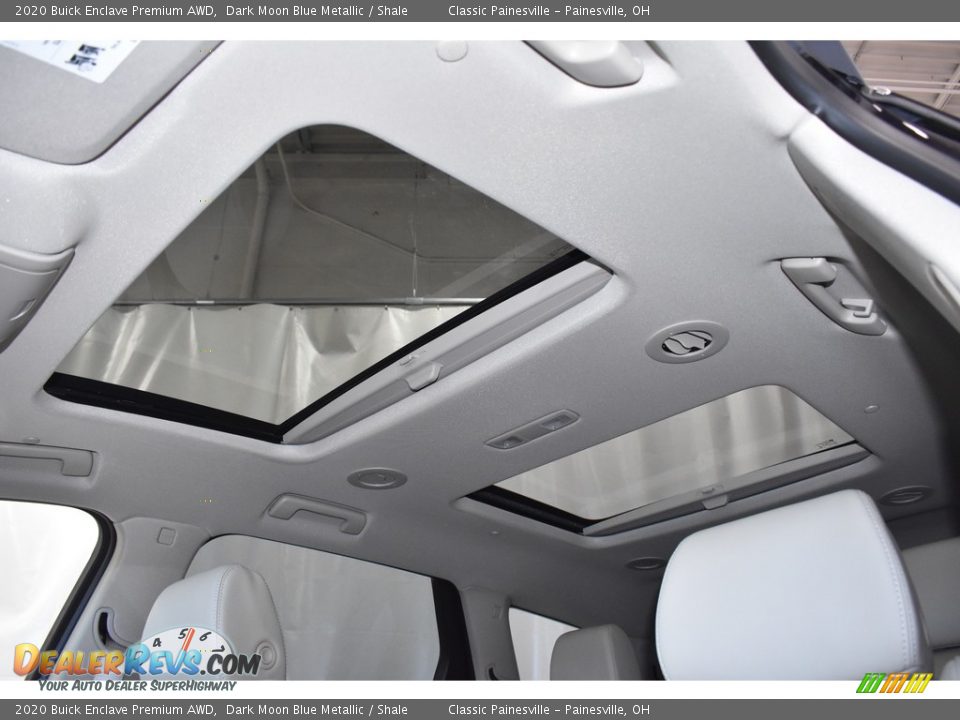 2020 Buick Enclave Premium AWD Dark Moon Blue Metallic / Shale Photo #6