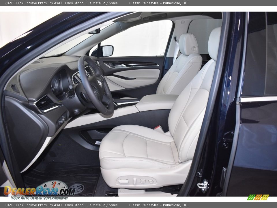 2020 Buick Enclave Premium AWD Dark Moon Blue Metallic / Shale Photo #7