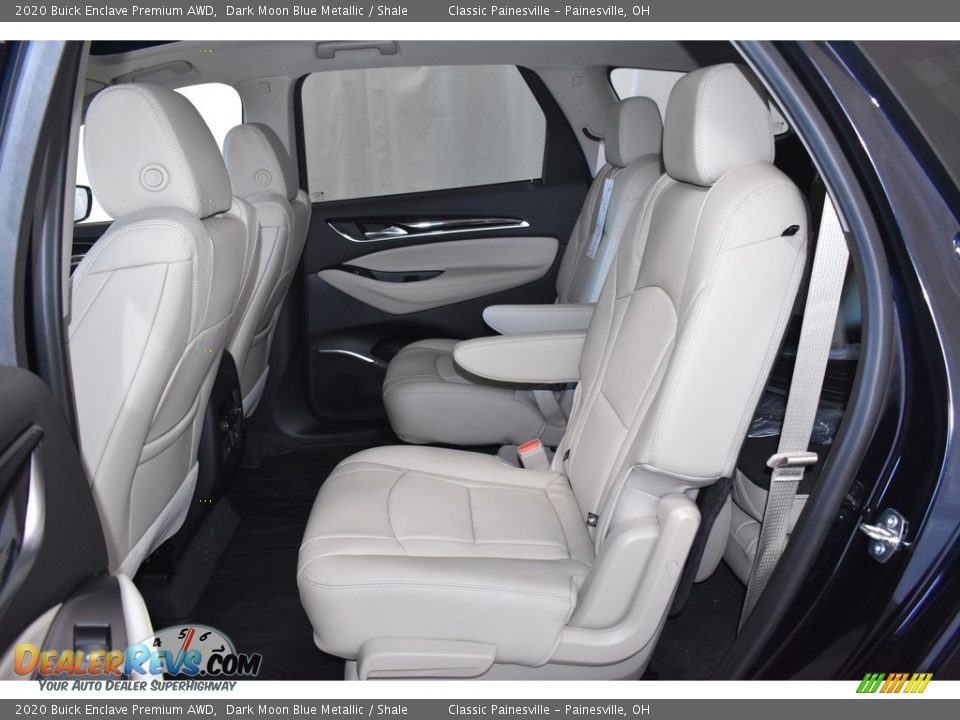 2020 Buick Enclave Premium AWD Dark Moon Blue Metallic / Shale Photo #8