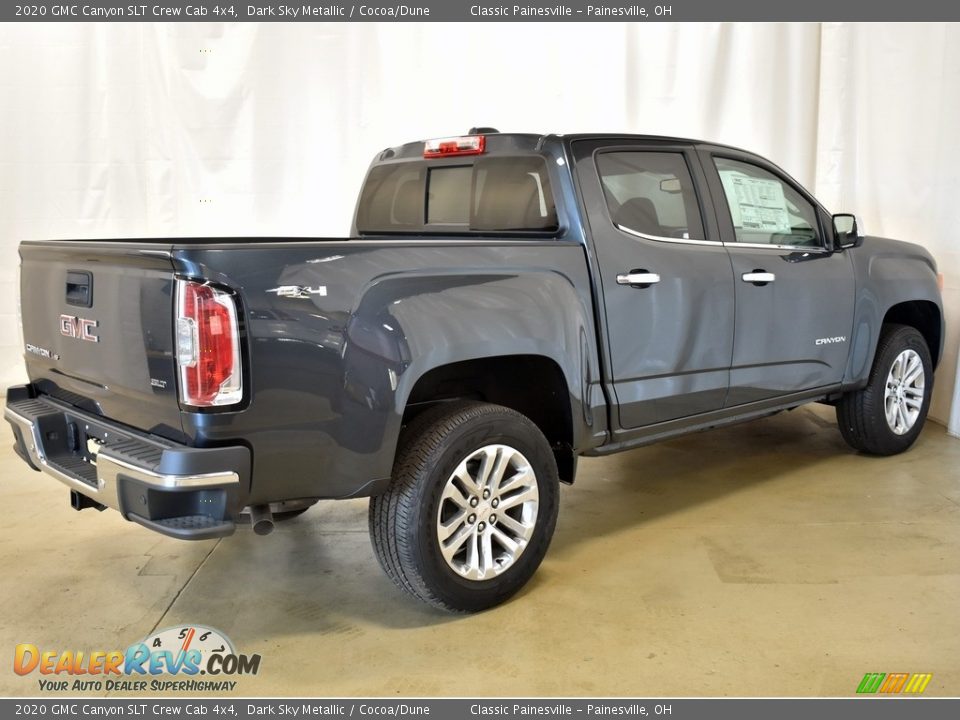 2020 GMC Canyon SLT Crew Cab 4x4 Dark Sky Metallic / Cocoa/Dune Photo #2