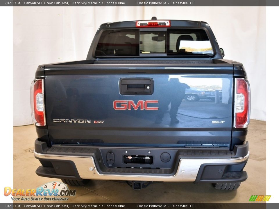 2020 GMC Canyon SLT Crew Cab 4x4 Dark Sky Metallic / Cocoa/Dune Photo #3