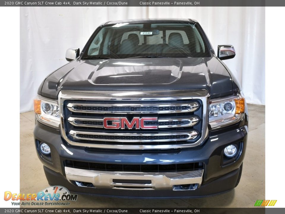 2020 GMC Canyon SLT Crew Cab 4x4 Dark Sky Metallic / Cocoa/Dune Photo #4