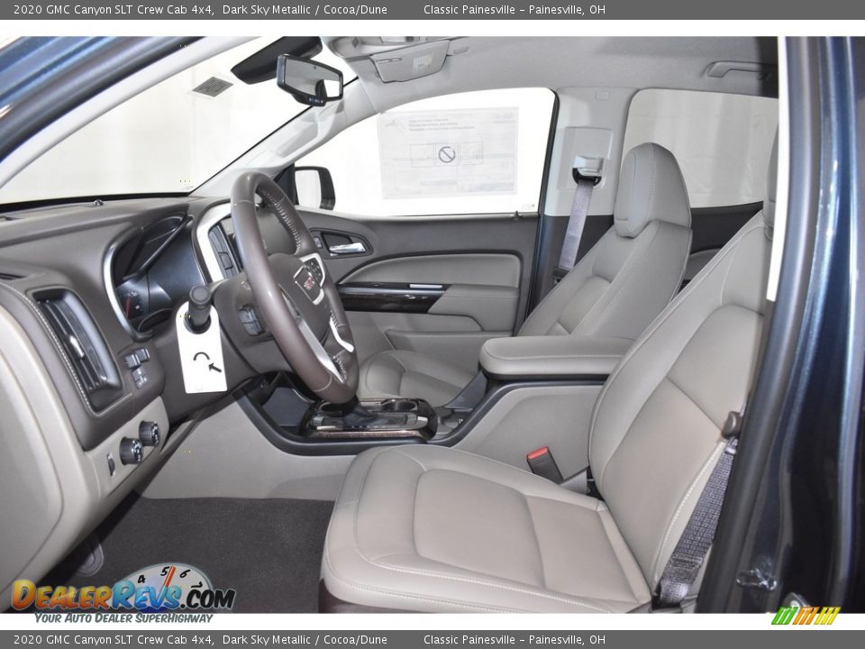 2020 GMC Canyon SLT Crew Cab 4x4 Dark Sky Metallic / Cocoa/Dune Photo #6