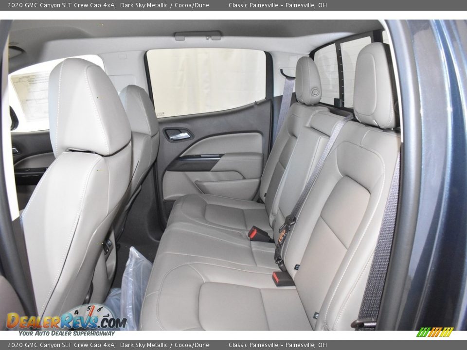 2020 GMC Canyon SLT Crew Cab 4x4 Dark Sky Metallic / Cocoa/Dune Photo #7