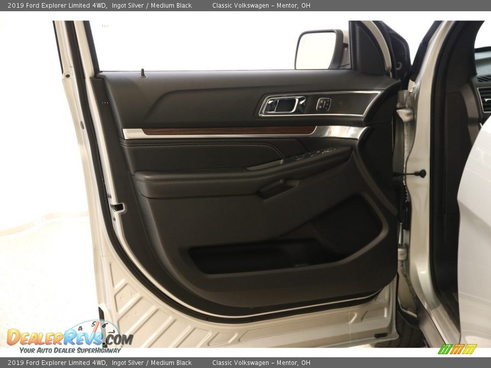 2019 Ford Explorer Limited 4WD Ingot Silver / Medium Black Photo #5