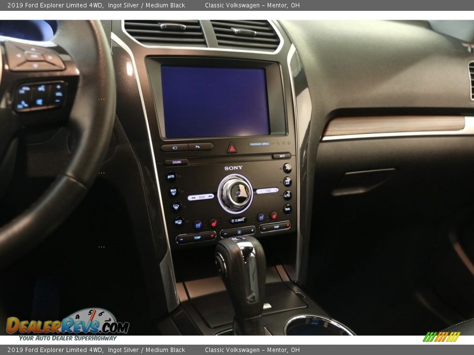 2019 Ford Explorer Limited 4WD Ingot Silver / Medium Black Photo #10