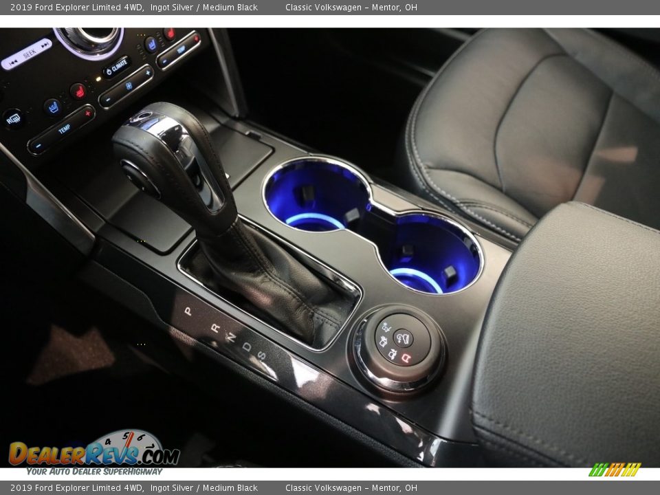 2019 Ford Explorer Limited 4WD Ingot Silver / Medium Black Photo #15