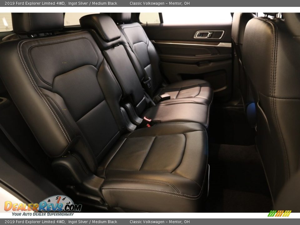 2019 Ford Explorer Limited 4WD Ingot Silver / Medium Black Photo #19
