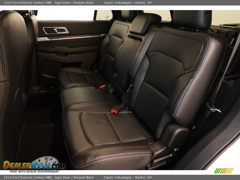 2019 Ford Explorer Limited 4WD Ingot Silver / Medium Black Photo #20