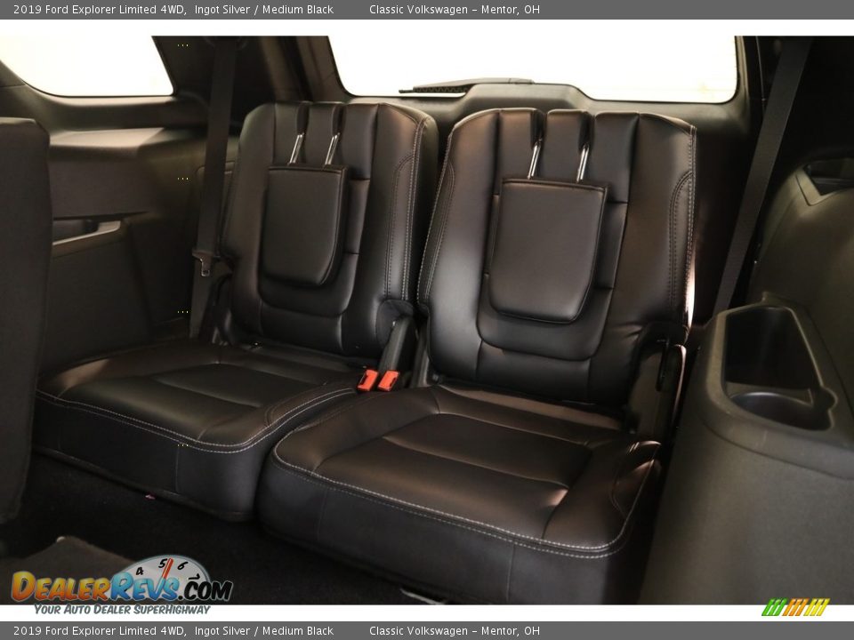 2019 Ford Explorer Limited 4WD Ingot Silver / Medium Black Photo #21