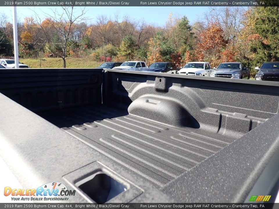 2019 Ram 2500 Bighorn Crew Cab 4x4 Bright White / Black/Diesel Gray Photo #13