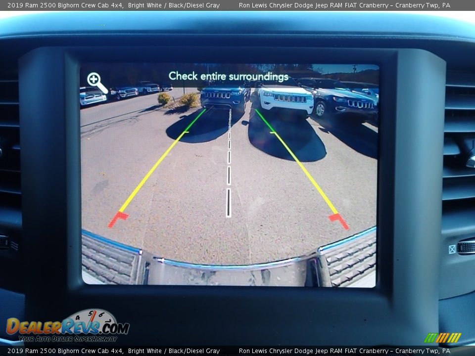 2019 Ram 2500 Bighorn Crew Cab 4x4 Bright White / Black/Diesel Gray Photo #19