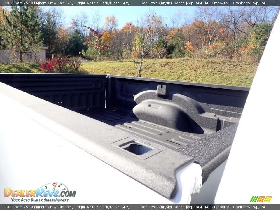 2019 Ram 2500 Bighorn Crew Cab 4x4 Bright White / Black/Diesel Gray Photo #13