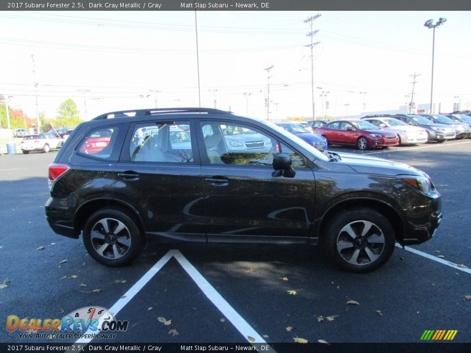 2017 Subaru Forester 2.5i Dark Gray Metallic / Gray Photo #5