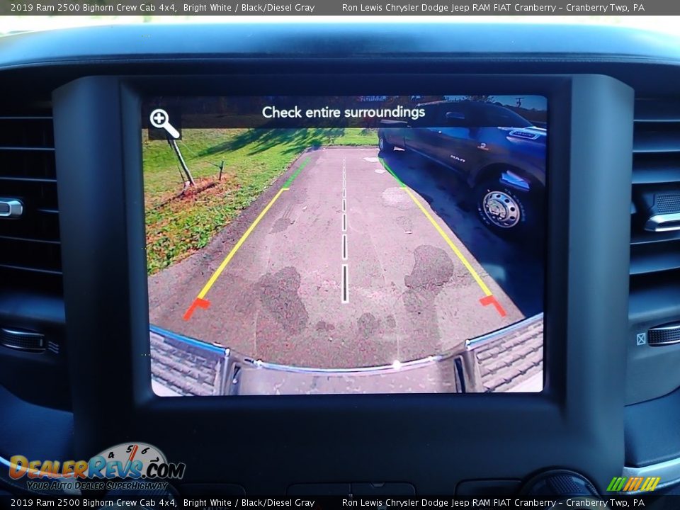 2019 Ram 2500 Bighorn Crew Cab 4x4 Bright White / Black/Diesel Gray Photo #18