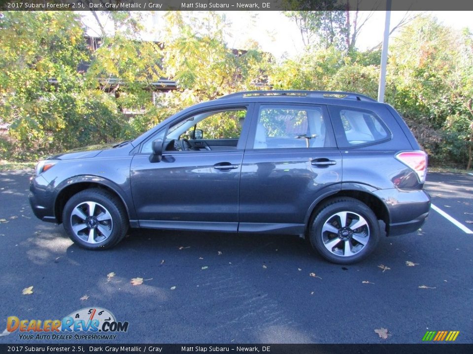 2017 Subaru Forester 2.5i Dark Gray Metallic / Gray Photo #9