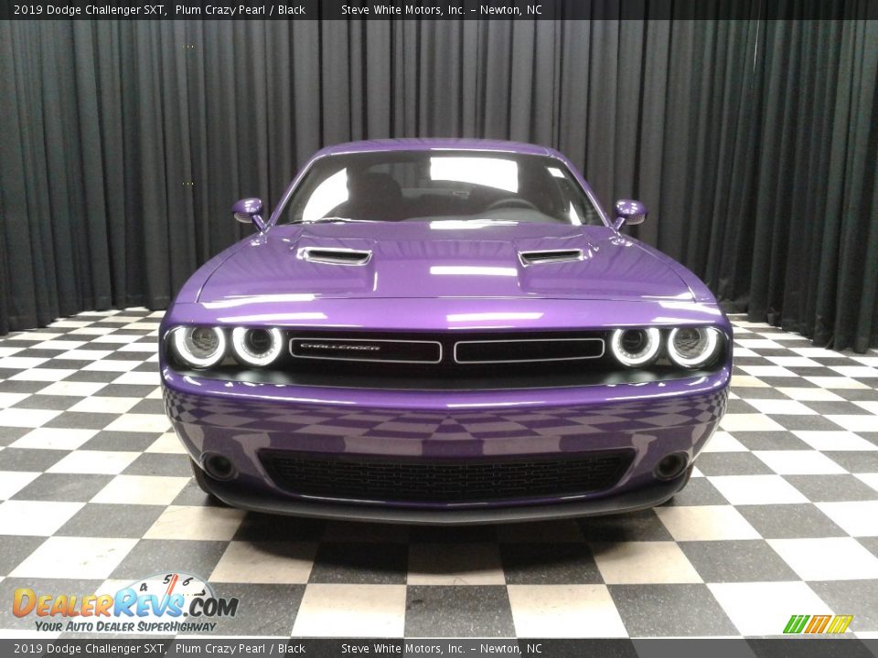 2019 Dodge Challenger SXT Plum Crazy Pearl / Black Photo #3