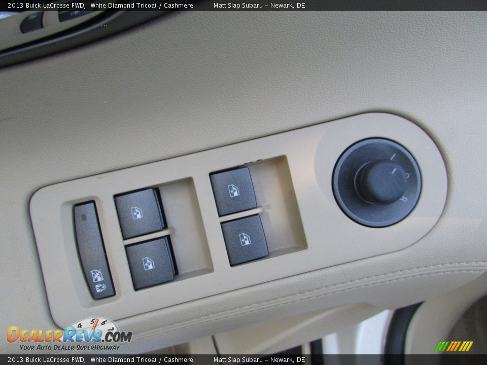 2013 Buick LaCrosse FWD White Diamond Tricoat / Cashmere Photo #15