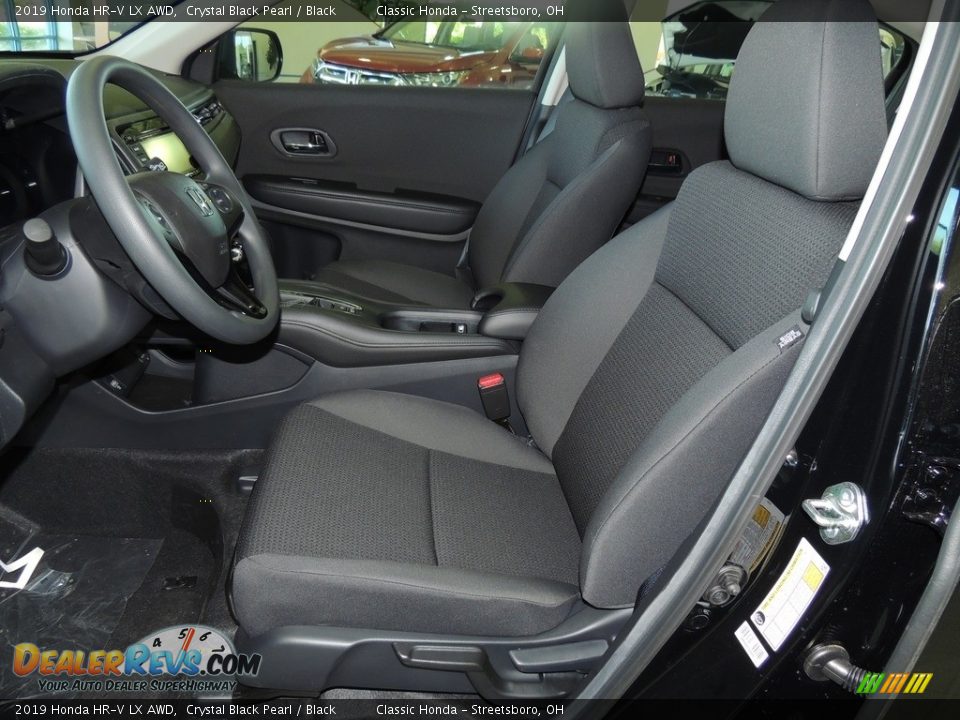 2019 Honda HR-V LX AWD Crystal Black Pearl / Black Photo #12