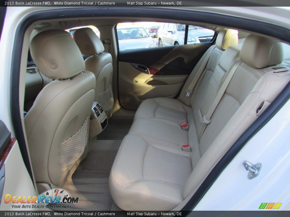 2013 Buick LaCrosse FWD White Diamond Tricoat / Cashmere Photo #21