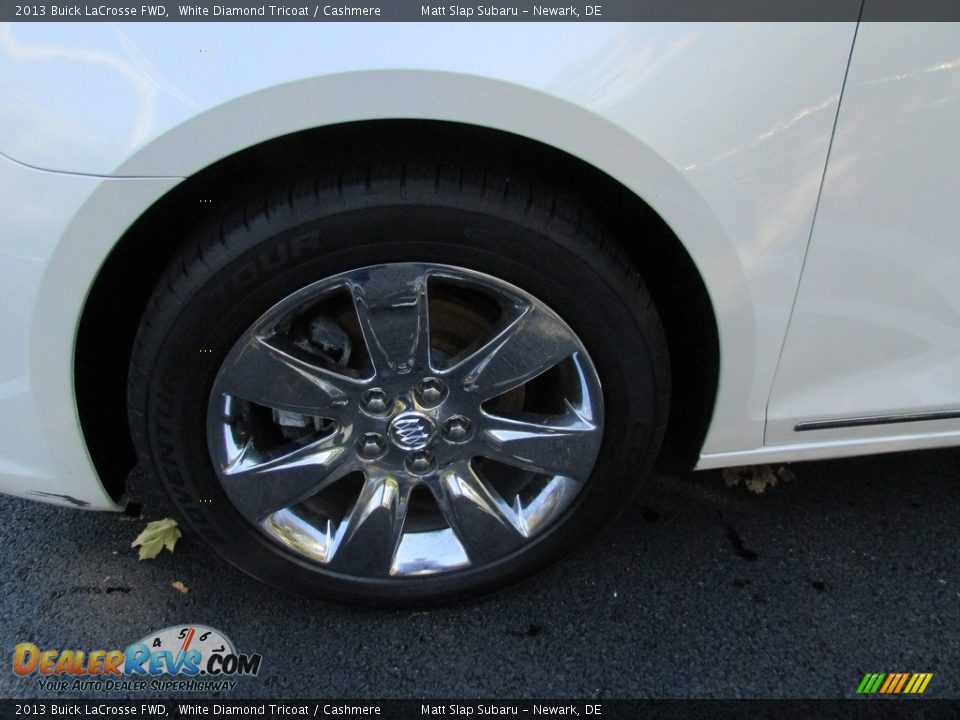 2013 Buick LaCrosse FWD White Diamond Tricoat / Cashmere Photo #22
