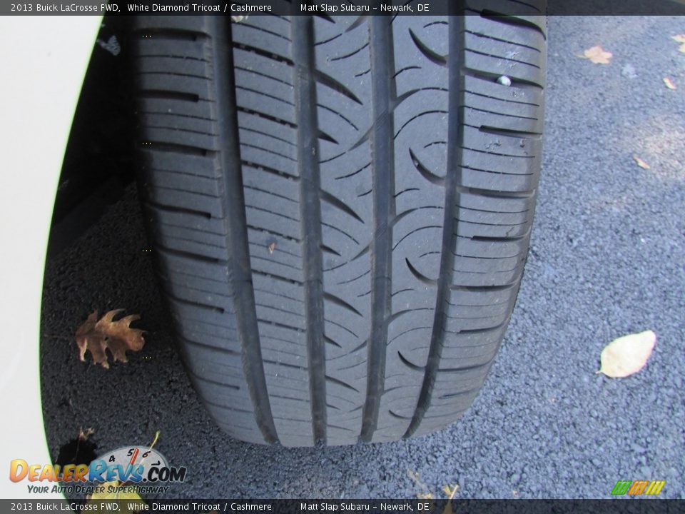 2013 Buick LaCrosse FWD White Diamond Tricoat / Cashmere Photo #23
