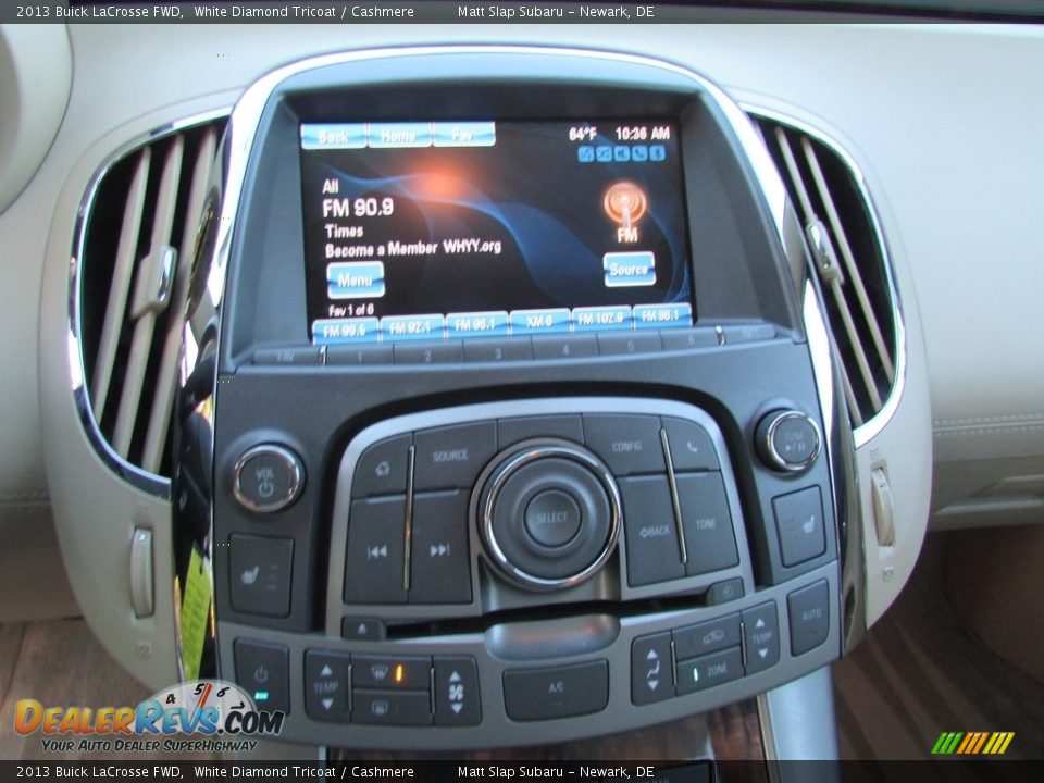 2013 Buick LaCrosse FWD White Diamond Tricoat / Cashmere Photo #25