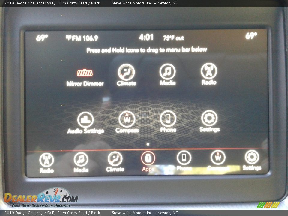 2019 Dodge Challenger SXT Plum Crazy Pearl / Black Photo #23