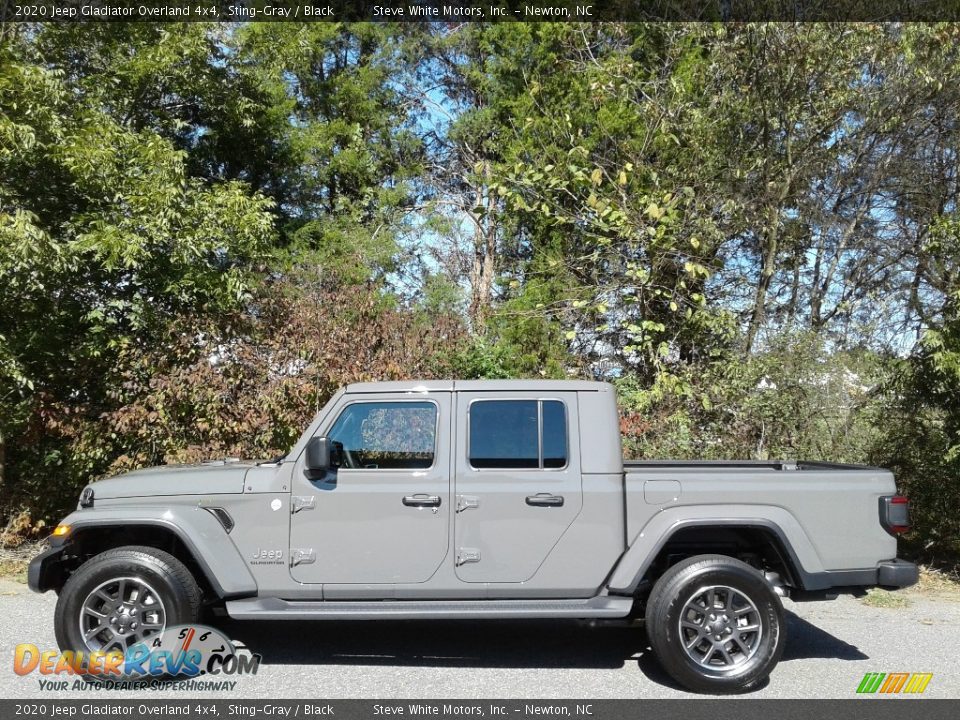 2020 Jeep Gladiator Overland 4x4 Sting-Gray / Black Photo #1