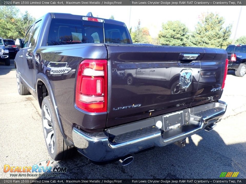 2020 Ram 1500 Limited Crew Cab 4x4 Maximum Steel Metallic / Indigo/Frost Photo #3