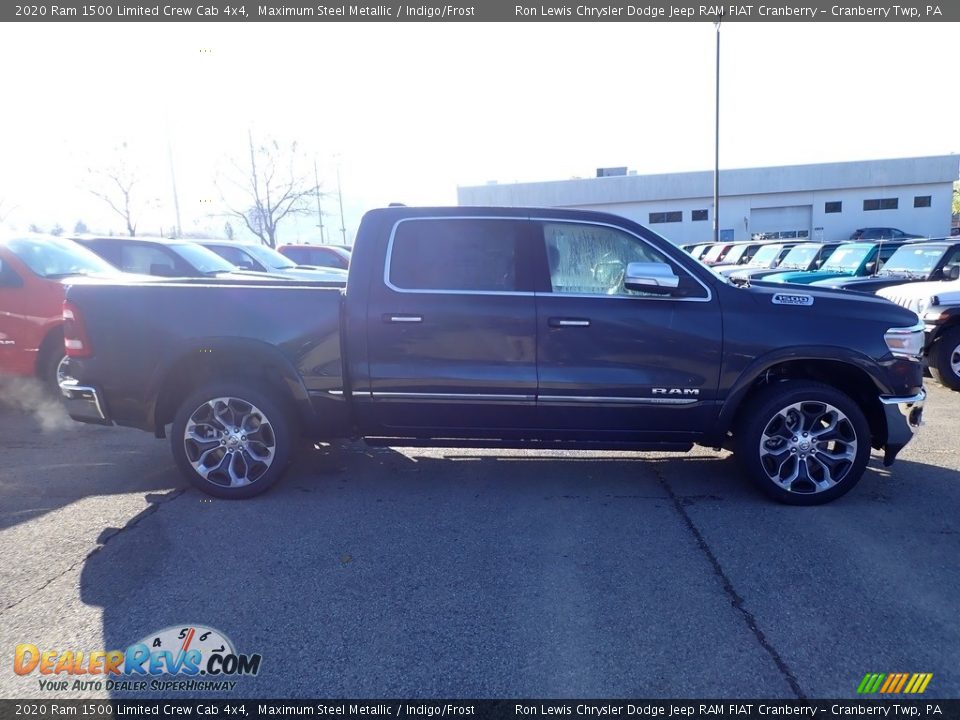 2020 Ram 1500 Limited Crew Cab 4x4 Maximum Steel Metallic / Indigo/Frost Photo #6