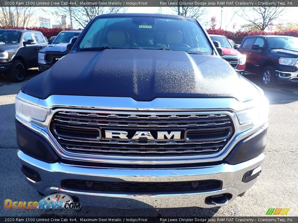 2020 Ram 1500 Limited Crew Cab 4x4 Maximum Steel Metallic / Indigo/Frost Photo #8