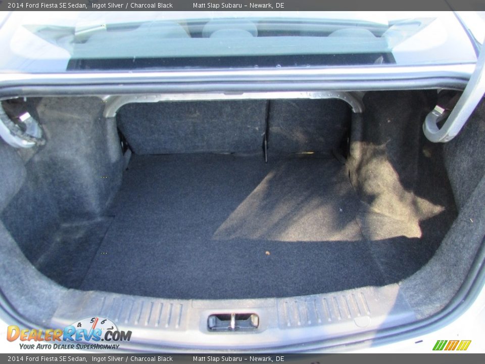 2014 Ford Fiesta SE Sedan Ingot Silver / Charcoal Black Photo #19