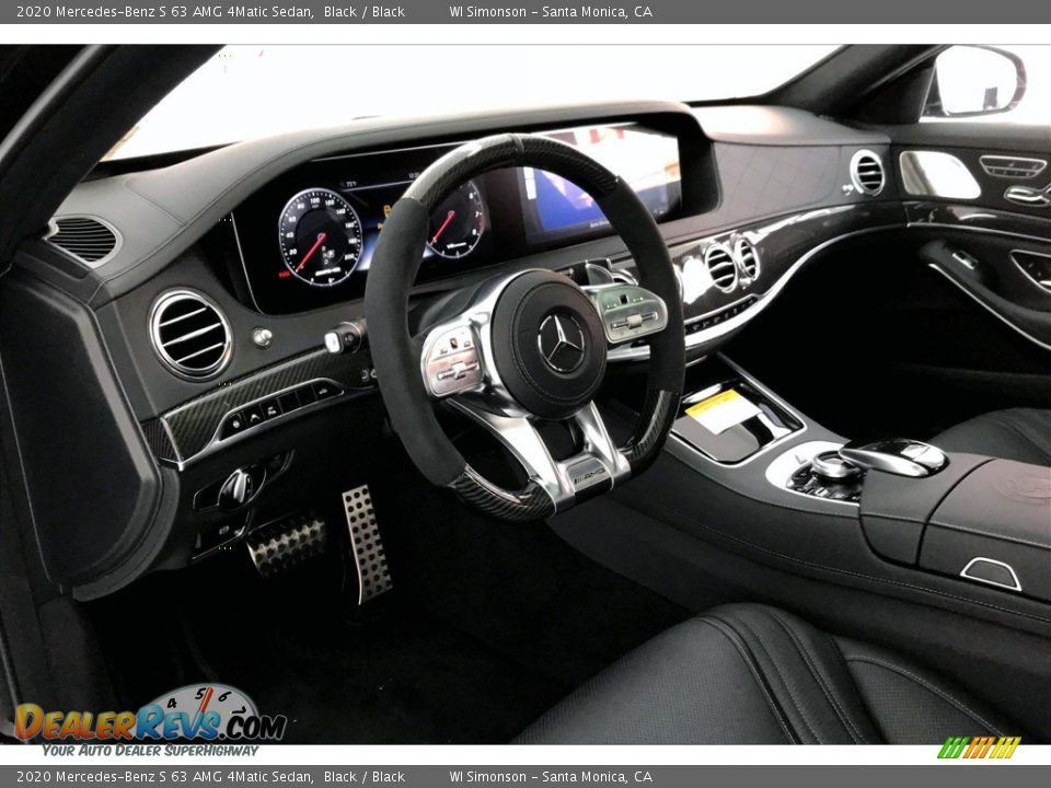 Dashboard of 2020 Mercedes-Benz S 63 AMG 4Matic Sedan Photo #4