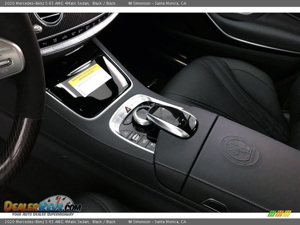 Controls of 2020 Mercedes-Benz S 63 AMG 4Matic Sedan Photo #7
