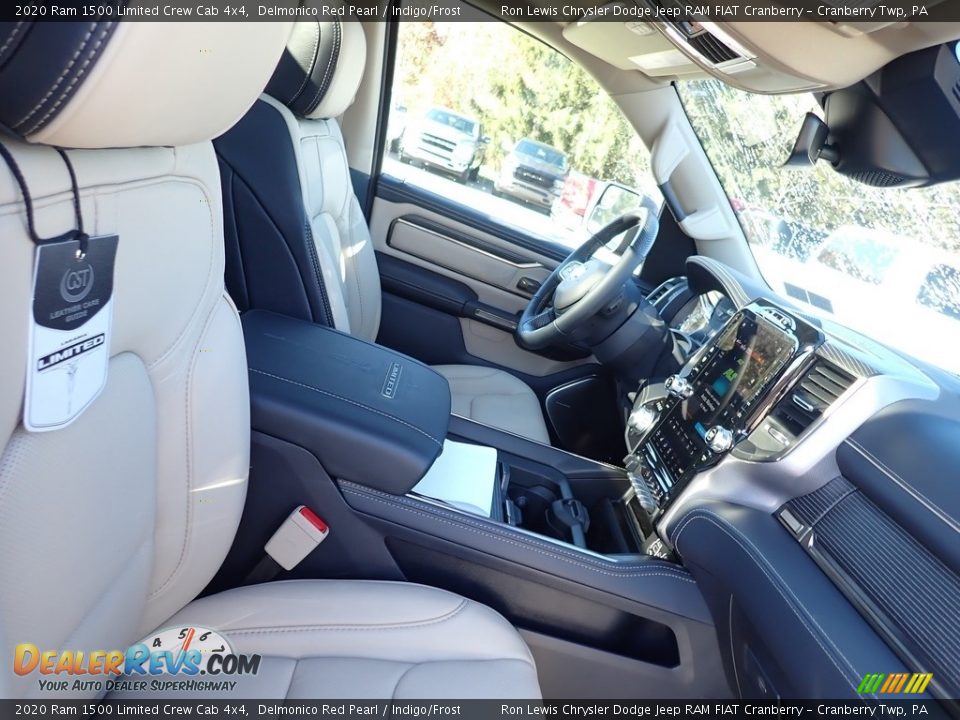 2020 Ram 1500 Limited Crew Cab 4x4 Delmonico Red Pearl / Indigo/Frost Photo #8