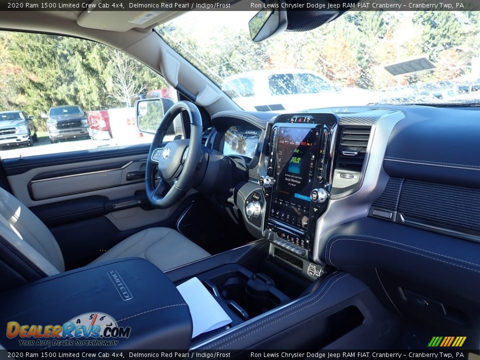 2020 Ram 1500 Limited Crew Cab 4x4 Delmonico Red Pearl / Indigo/Frost Photo #9