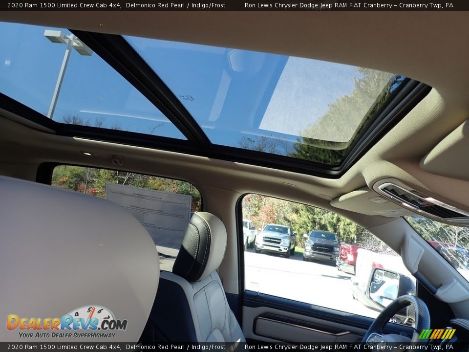 2020 Ram 1500 Limited Crew Cab 4x4 Delmonico Red Pearl / Indigo/Frost Photo #10