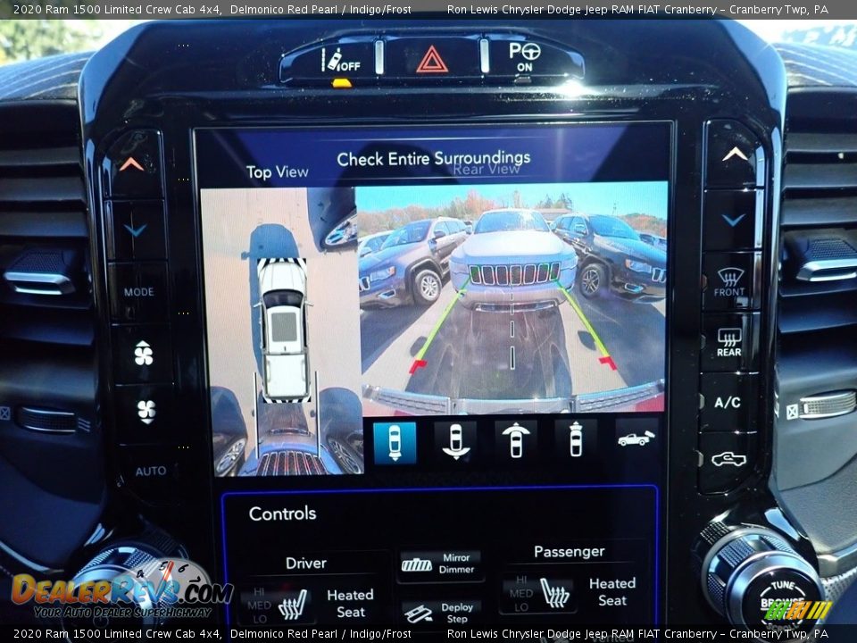 2020 Ram 1500 Limited Crew Cab 4x4 Delmonico Red Pearl / Indigo/Frost Photo #18