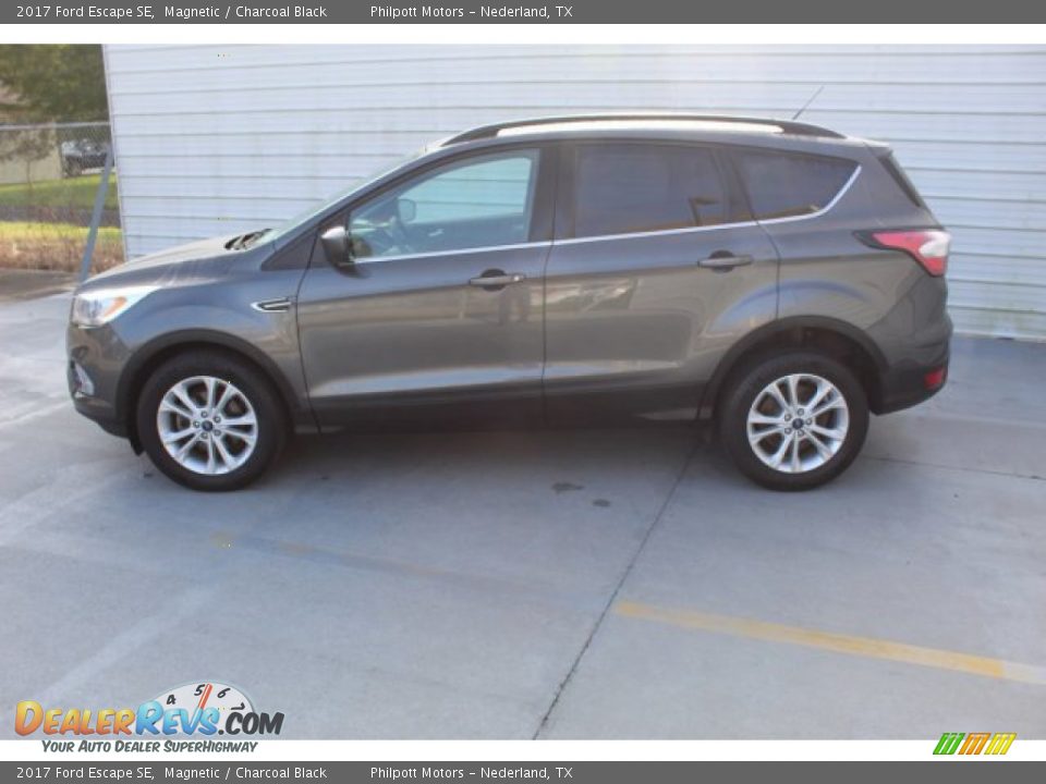 2017 Ford Escape SE Magnetic / Charcoal Black Photo #6