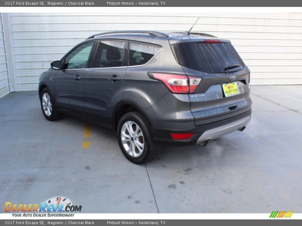 2017 Ford Escape SE Magnetic / Charcoal Black Photo #7