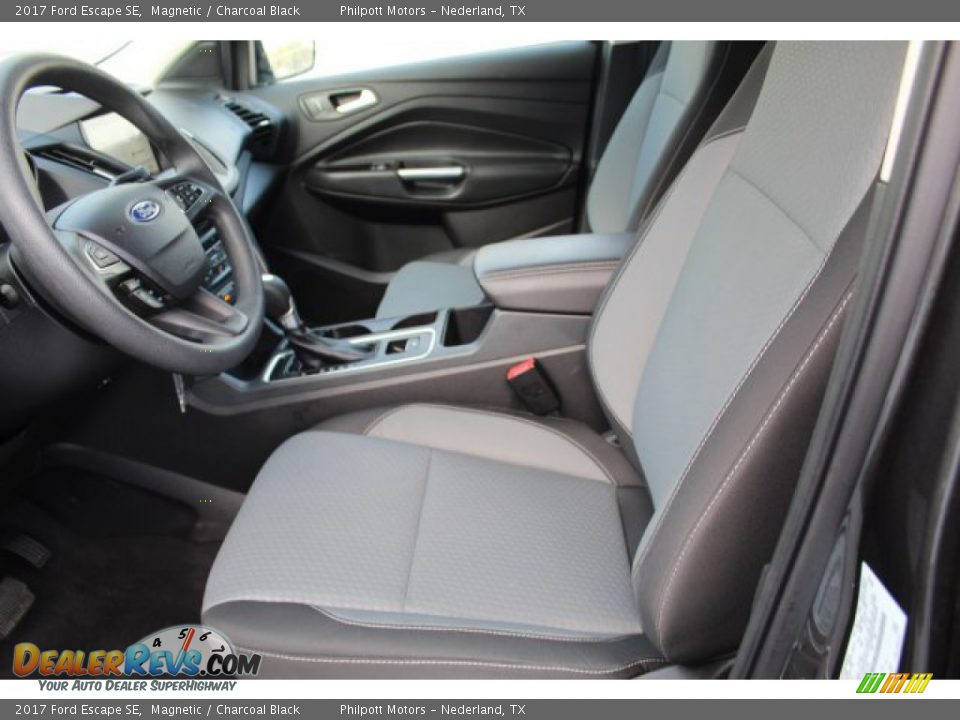 2017 Ford Escape SE Magnetic / Charcoal Black Photo #12