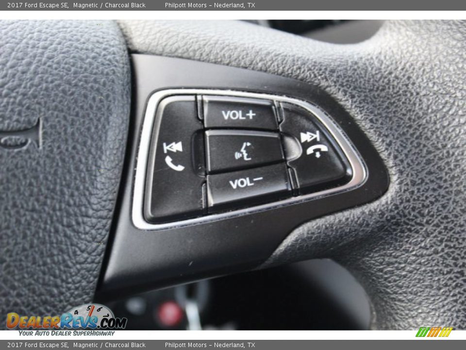 2017 Ford Escape SE Magnetic / Charcoal Black Photo #15