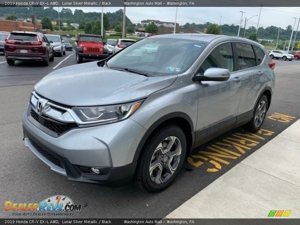 2019 Honda CR-V EX-L AWD Lunar Silver Metallic / Black Photo #4
