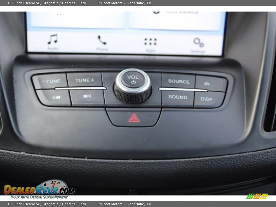 2017 Ford Escape SE Magnetic / Charcoal Black Photo #19