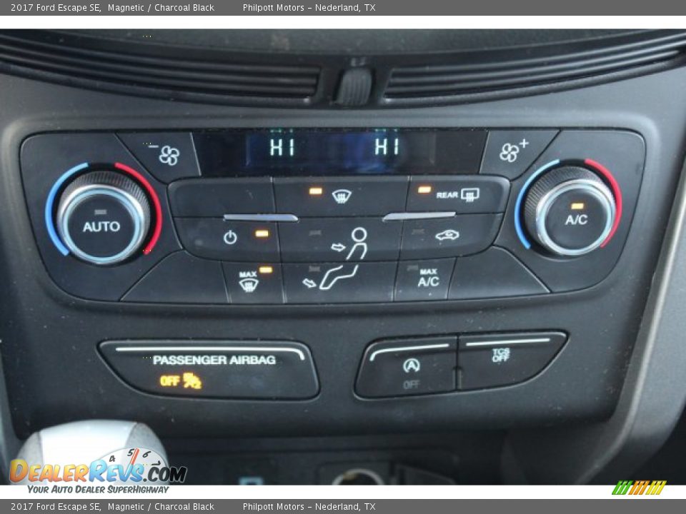 2017 Ford Escape SE Magnetic / Charcoal Black Photo #20
