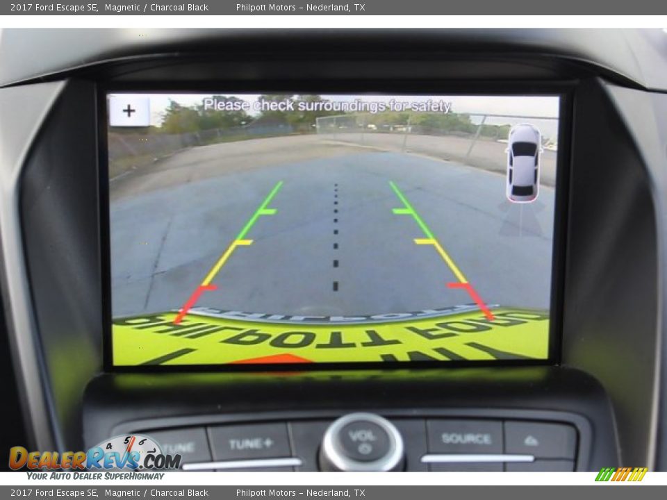 2017 Ford Escape SE Magnetic / Charcoal Black Photo #21