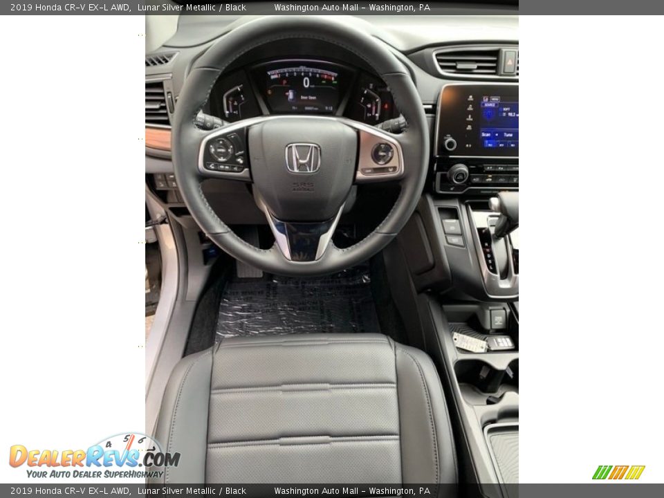 2019 Honda CR-V EX-L AWD Lunar Silver Metallic / Black Photo #13